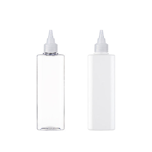 L) トンガリキャップ(蓋一体型-T・角型) S300ml_PET - YOKIプラザ - 化粧品容器