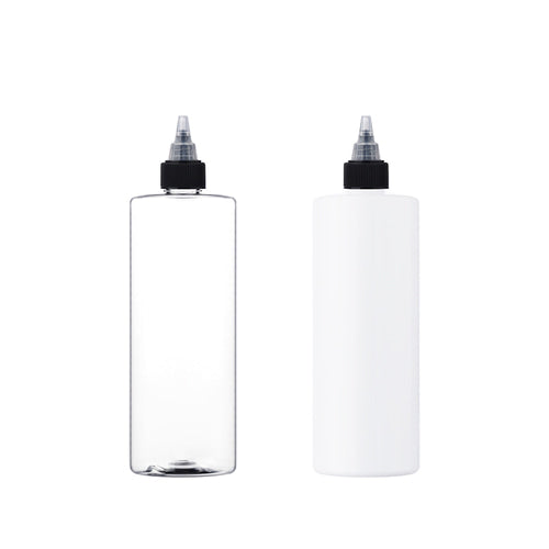 L) トンガリキャップ(蓋一体型-T) CL500ml_PET - YOKIプラザ - 化粧品容器