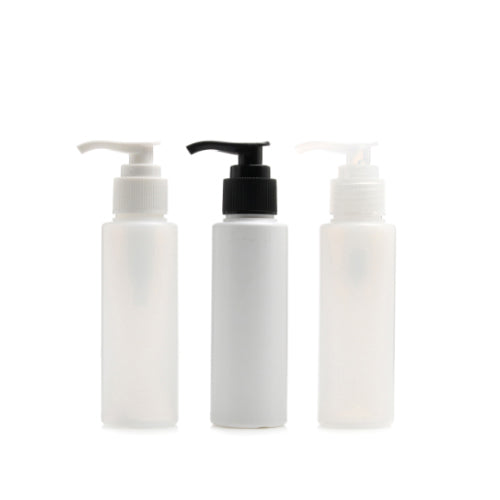 D) ポンプボトル E100ml_PE - YOKIプラザ - 化粧品容器