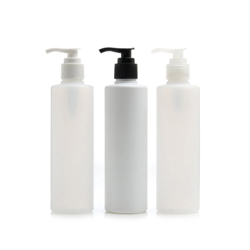 D) ポンプボトル(半透明ボトル) E250ml_PE - YOKIプラザ - 化粧品容器