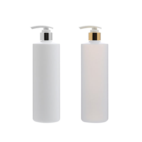 D) 金冠・銀冠ポンプボトル E500ml_PE(半透明) - YOKIプラザ - 化粧品容器