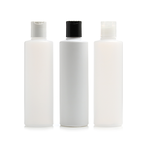 D) プレスキャップボトル(半透明ボトル) E250ml_PE - YOKIプラザ - 化粧品容器