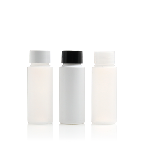 D) スクリューキャップボトル E60ml_PE(半透明) - YOKIプラザ - 化粧品容器