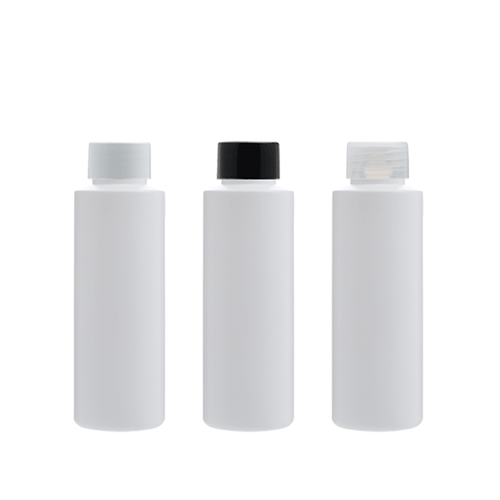 D) スクリューキャップボトル(白) E120ml_PE - YOKIプラザ - 化粧品容器