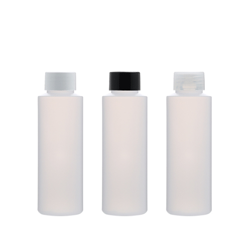 D) スクリューキャップボトル(半透明) E120ml_PE - YOKIプラザ - 化粧品容器