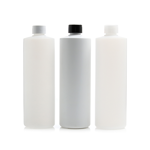 D) スクリューキャップボトル E500ml_PE(半透明) - YOKIプラザ - 化粧品容器