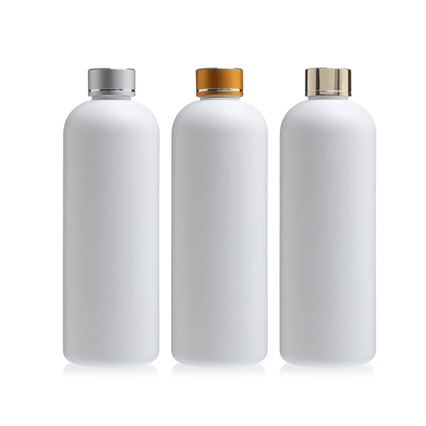 D) 金冠・銀冠スクリューキャップボトル E-R500ml_PE(半透明) - YOKIプラザ - 化粧品容器