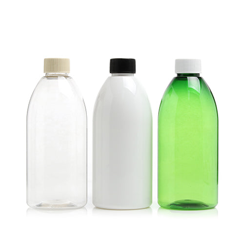D) スクリューキャップボトル P500ml_PET - YOKIプラザ - 化粧品容器