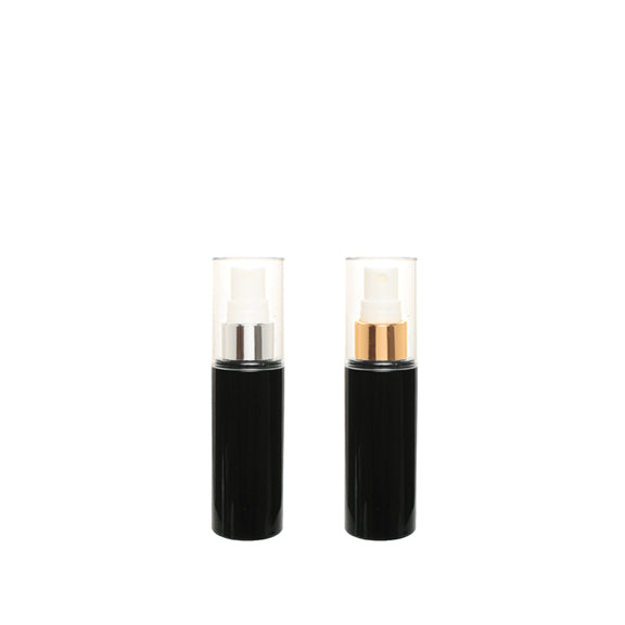 D) 金冠・銀冠オーバーキャップスプレー(黒ボトル) Z50ml_PET - YOKIプラザ - 化粧品容器
