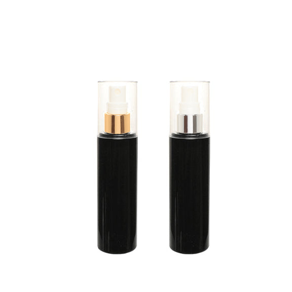 D) 金冠・銀冠オーバーキャップスプレー(黒ボトル) Z100ml_PET - YOKIプラザ - 化粧品容器