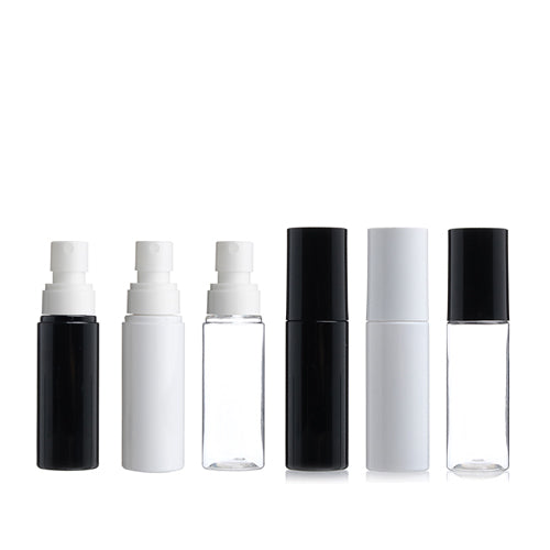 D) オーバーキャップ平ミストスプレー Z50ml_PET - YOKIプラザ - 化粧品容器