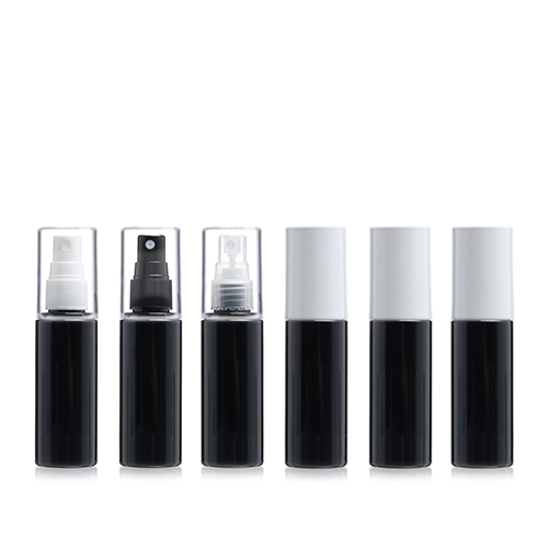 D) オーバーキャップスプレー(黒ボトル) Z50ml_PET - YOKIプラザ - 化粧品容器