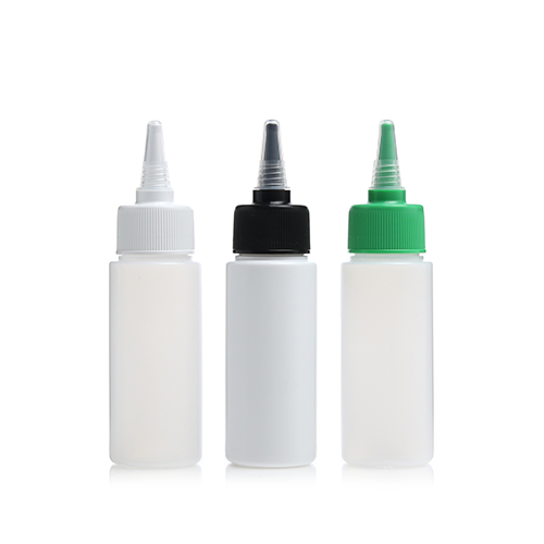 D) トンガリキャップ E60ml_PE(半透明) - YOKIプラザ - 化粧品容器