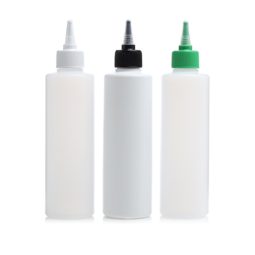 D) トンガリキャップ(半透明ボトル) E250ml_PE - YOKIプラザ - 化粧品容器