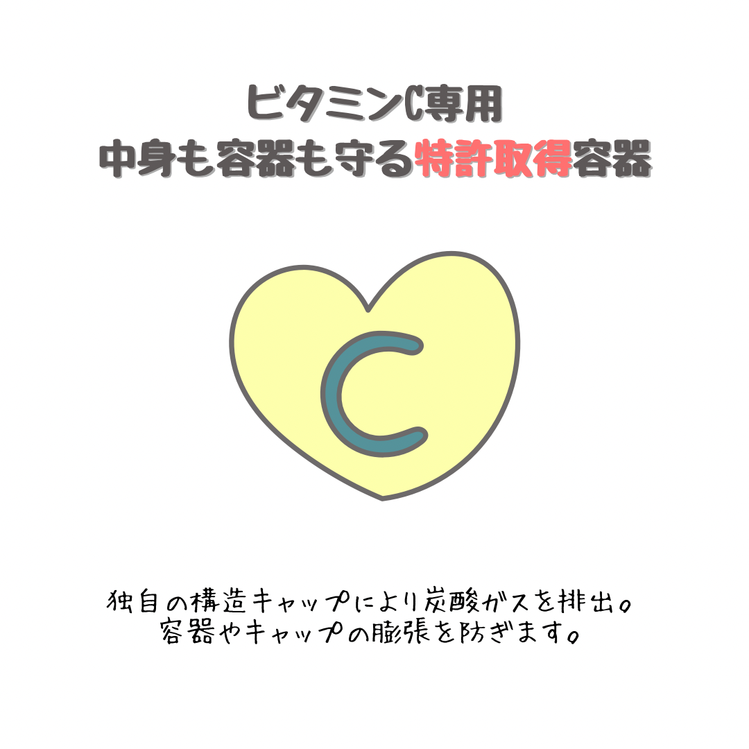 ビタミンC配合の基礎化粧品にお勧め容器