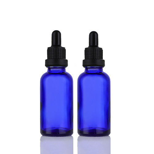 C) ガラス ロック付スポイトオイル(青) 15ml