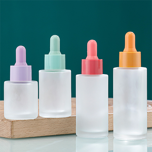 C) ガラススポイトオイル(半透明×カラーキャップ) 20ml