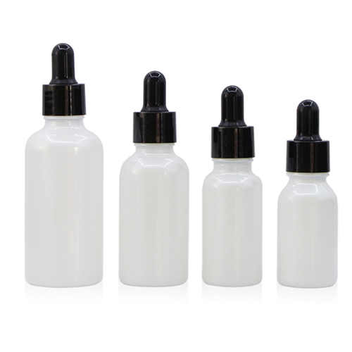 C) ガラススポイトオイル(パールホワイト) 50ml - YOKIプラザ - 化粧品容器