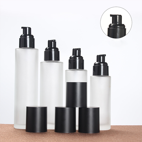 C) ガラスワンドロップポンプ(半透明) 120ml - YOKIプラザ - 化粧品容器