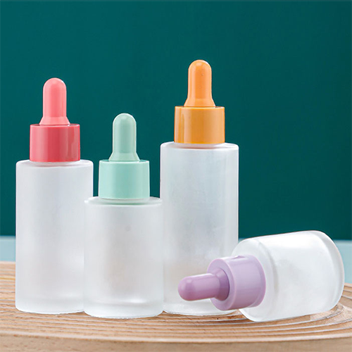 C) ガラススポイトオイル(半透明×カラーキャップ) 30ml