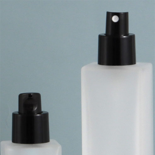 C) ガラススプレー(半透明・角型×角キャップ) 120ml - YOKIプラザ - 化粧品容器