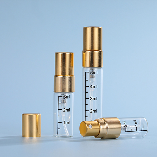 C) アルミキャップガラススプレー(目盛付) 5ml