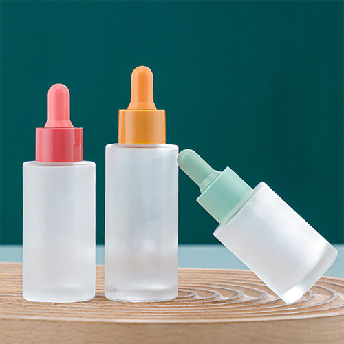 C) ガラススポイトオイル(半透明×カラーキャップ) 40ml