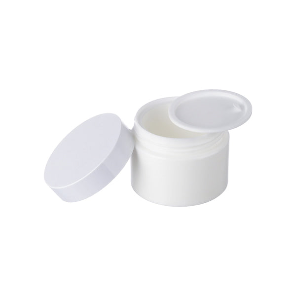 L) クリームジャー(中蓋付×蒸着キャップ) C20g_PP - YOKIプラザ - 化粧品容器