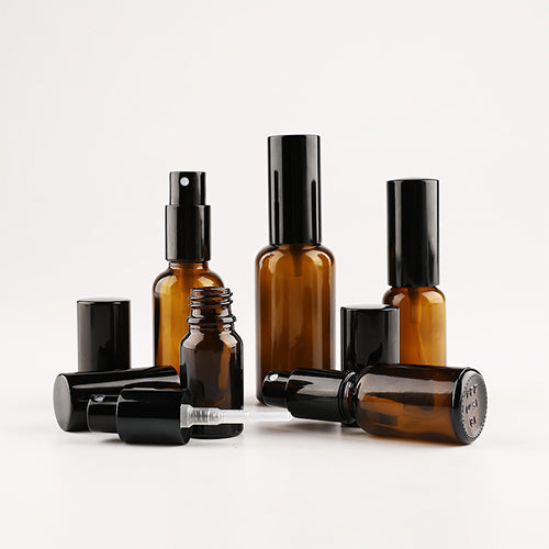 C) ガラスワンドロップポンプ(茶色) 15ml