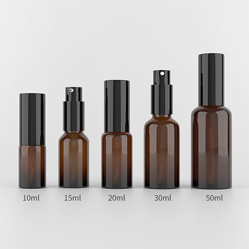 C) ガラスワンドロップポンプ(茶色) 15ml