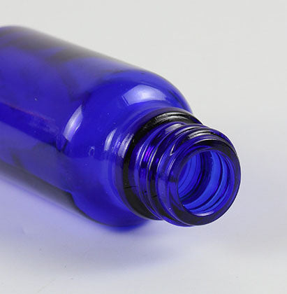 C) ガラススポイトオイル(青×ローレット有) 20ml