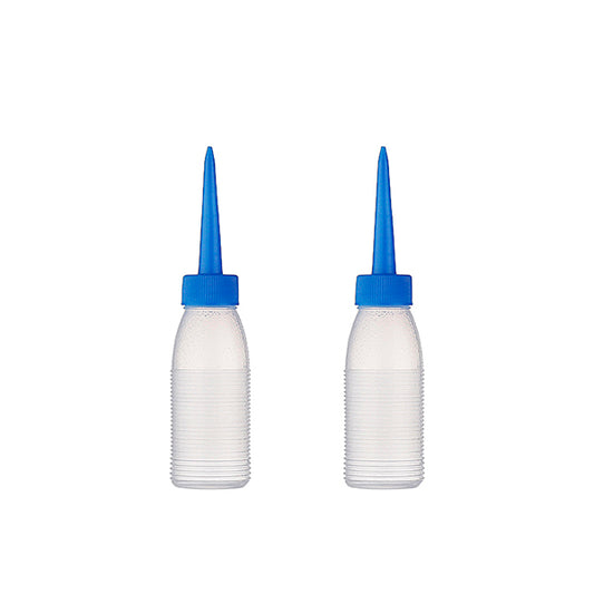 L) オイル用トンガリキャップボトル(青) 40ml_PE