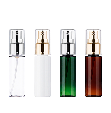 L) フルメタルドロップポンプ C40ml_PET - YOKIプラザ - 化粧品容器