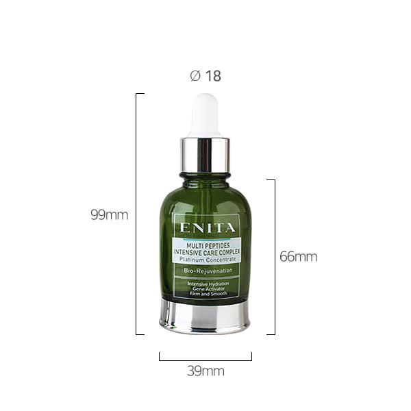 L) 金冠・銀冠ガラススポイト(底面装飾) 20,30ml