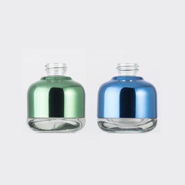 L) 金冠・銀冠ガラス+アルミ スポイトボトル 20,50ml