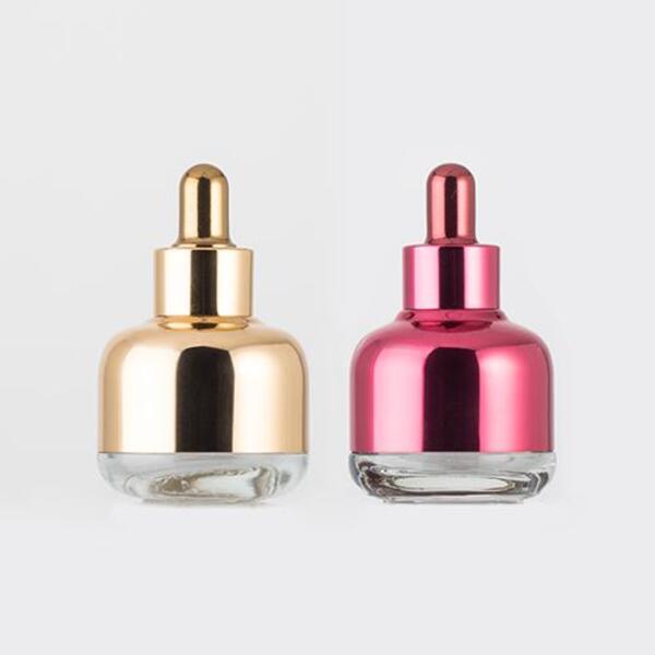 L) 金冠・銀冠ガラス+アルミ スポイトボトル 20,50ml