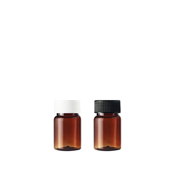 L) 広口キャップボトル(B丸タイプ) 25ml_PET
