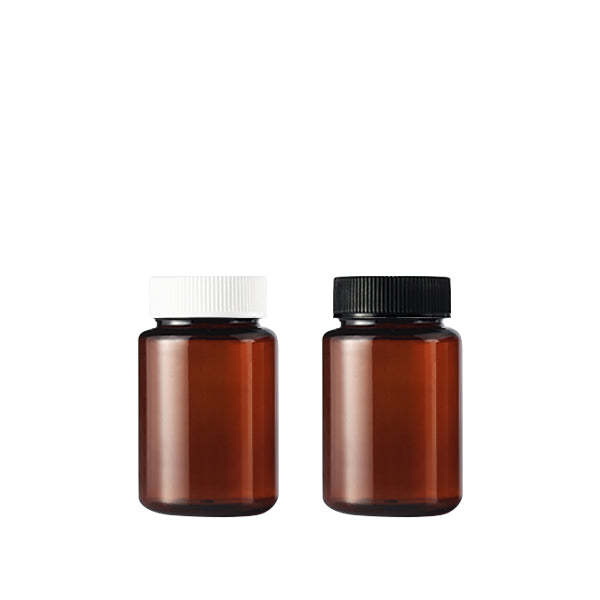 L) 広口キャップボトル(B丸タイプ) 100ml_PET