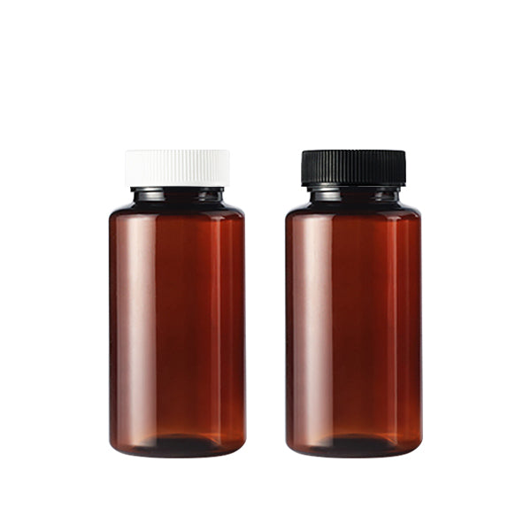 L) 広口キャップボトル(B丸タイプ) 200ml_PET