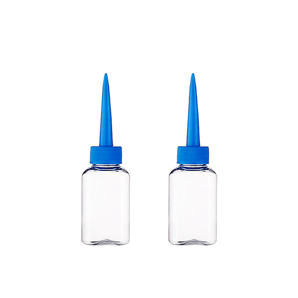 L) オイル用トンガリキャップボトル(青) 40ml_PET