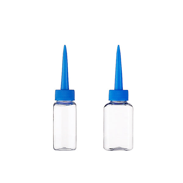 L) オイル用トンガリキャップボトル(青) 40ml_PET
