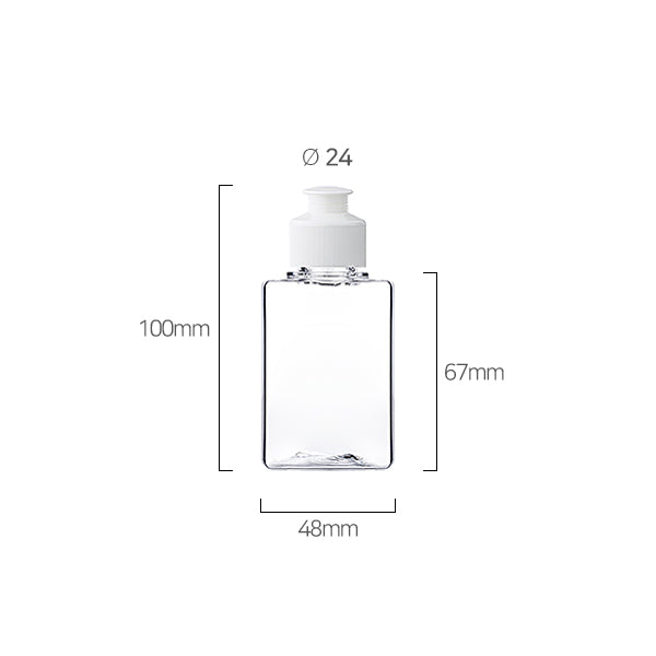 L) ワンタッチキャップボトル(先細) S125ml_PET