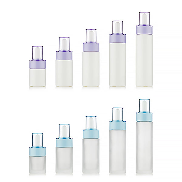 L) ガラスオーバーキャップスポイトボトル 10,20,30,40,50ml