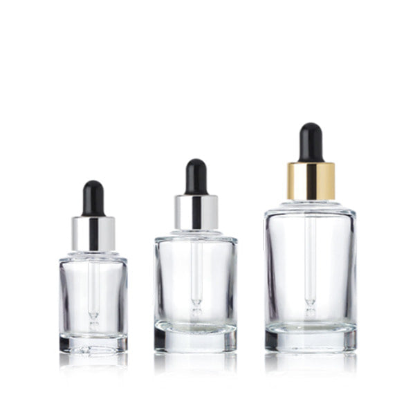 L) 金冠・銀冠ガラススポイトボトル CH15,30,50ml