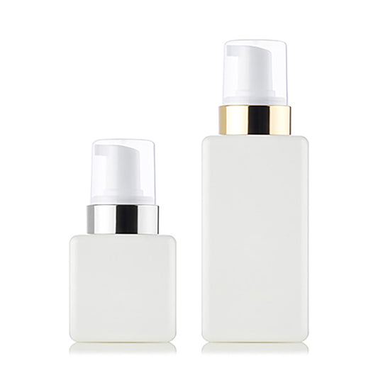 L) 泡ポンプ(角型/金銀ライン×白) CJ-S250,500ml_PET