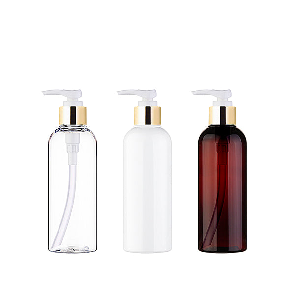 L) 金冠・銀冠ポンプボトル(Dタイプ) CRN200ml_PET