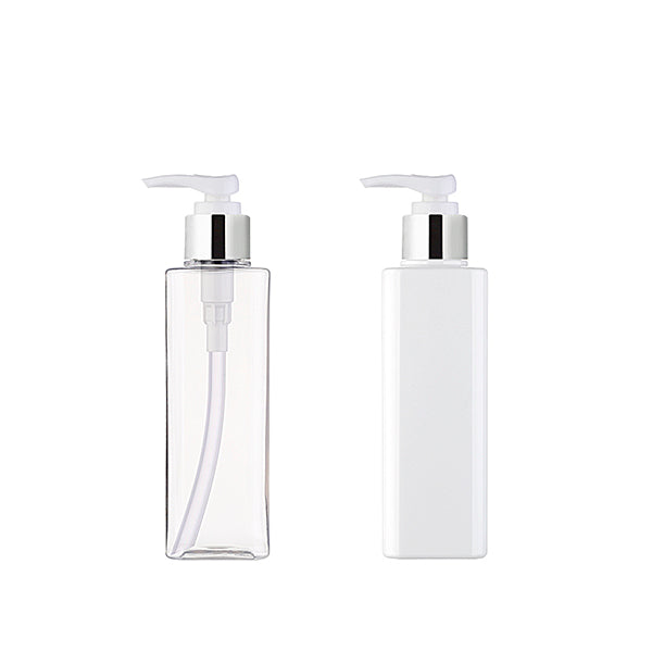 L) 金冠・銀冠ポンプボトル(角型/Dタイプ) S200ml_PET