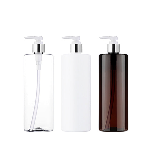 L) 金冠・銀冠ポンプボトル(Dタイプ) CL500ml_PET
