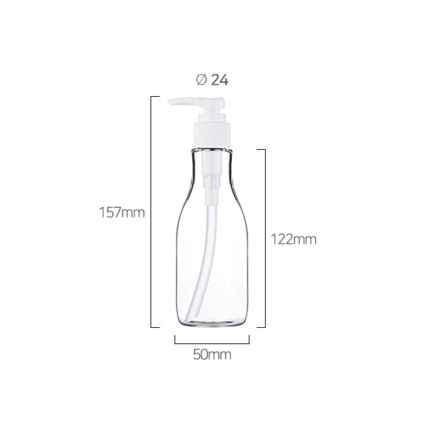 L) ポンプボトル(Dタイプ) CRS150ml_PET