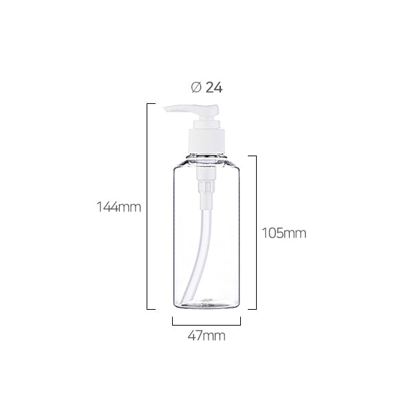 L) ポンプボトル(Dタイプ) CA150ml_PET
